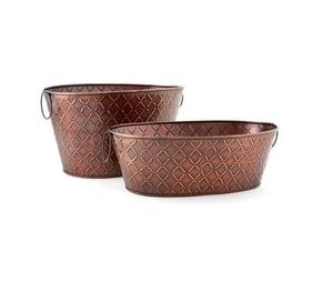 Cubo de vino martillado de cobre en diseño antiguo grande perfecto para botellas de cerveza de champán y almacenamiento de hielo elegante - Product Image 6