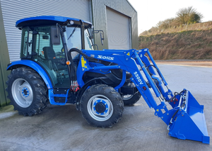 Tractores Agrícolas Nuevos Solis 50V con Cargador Solis, Tractor 4x4 Solis, Tractor de Ruedas para Granjas Agrícolas Pequeñas y Medianas - Product Image 2