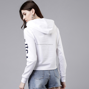 Sweat à capuche décontracté long en maille anti-plis avec badge Fit2Fight pour femme – Collection 2026 – Offre Spéciale - Product Image 2