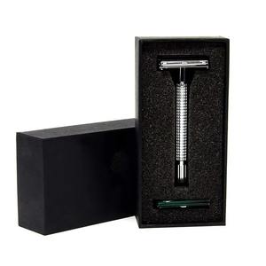 Rasoir de sécurité à double tranchant, manche élégant, outil de rasage professionnel, kit de toilettage de précision en acier inoxydable pour hommes HERMANN - Product Image 6