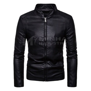 Diseña tus propias chaquetas de moda de cuero High Street Chaqueta de cuero de alta calidad para hombres al mejor precio - Product Image 1