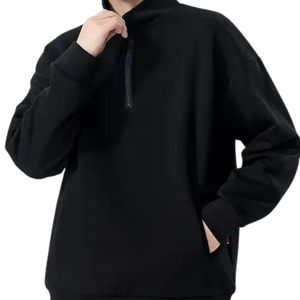 High Quality <b>Yarn</b>-Dyed <b>Polyester</b> Cotton Fleece Hoodies Unique Colors for Winter Comfort - Product Image 5