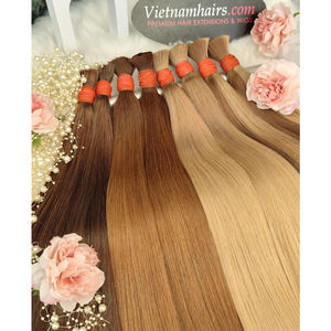100% Remy Vierge Vague Cheveux Haute Qualité Handtied Vietnamien Artisans Cuticule Aligné Raw PU 100% Remy Humain Naturel Extensions - Product Image 4