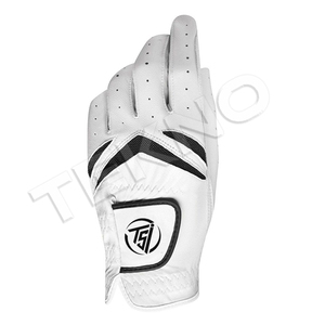 Fabricante personalizado, guantes de golf de cuero Cabretta, logotipo de Parche de goma para mano izquierda y derecha para deportes - Product Image 5