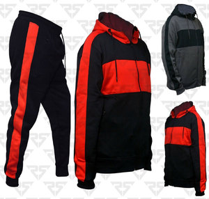 Men tracksuit <b>sets</b> Hooded Top Pullover custom <b>colours</b> available Trousers pants fleece joogers thick fleece hoodies - Product Image 2