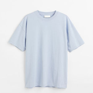 Nueva camiseta de hombre con estampado de logotipo personalizado de 100% algodón hecha a medida - Product Image 1