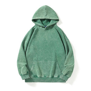 Sweat-shirt et sweat à capuche de luxe pour homme, respirant, confortable, 350g, poids lourd, lavé, sweat à capuche personnalisé, lavé à l'acide - Product Image 6