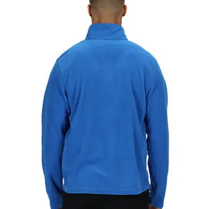 Sweat-shirt pour homme en tissu respirant à prix de gros, avec col montant zippé, design de logo personnalisé, manches longues pour homme avec service OEM - Product Image 6
