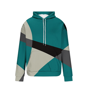 Sweats à capuche en coton surdimensionnés avec logo en polaire lourde unie de haute qualité entretenus par OEM Sweats à capuche personnalisés pour l'hiver pour hommes - Product Image 6