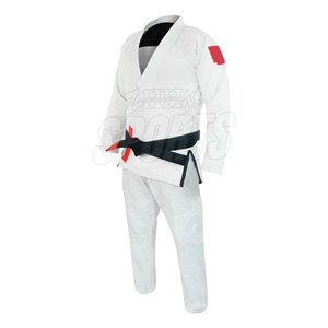 Costumes de Jiu Jitsu de couleur vierge unie pour hommes solides avec logo personnalisé costumes de Jiu Jitsu - Product Image 2