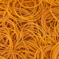 Prix usine 100% bandes de caoutchouc naturel jaune pour l'école maison banque fournitures de bureau