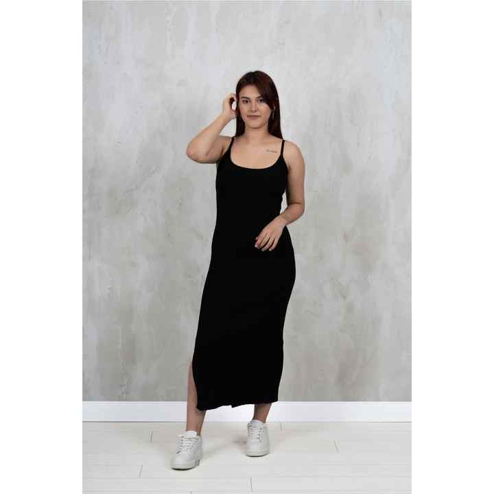 Black Strap Dress