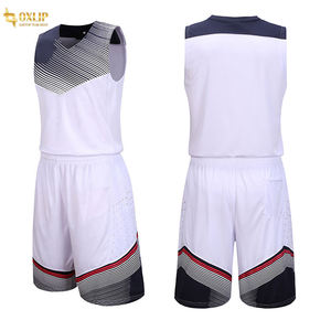 Tenues de basket-ball personnalisées de haute qualité, ensemble maillot et short, respirant, séchage rapide, antibactérien, anti-UV, vêtements de sport grande taille - Product Image 6