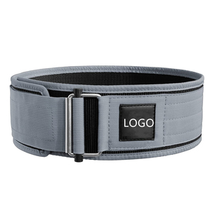 Cinturón de levantamiento de pesas ajustable de alta calidad, cinturón de levantamiento de pesas transpirable para Fitness, cinturón de cuero sintético de algodón - Product Image 1