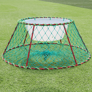 Trampa para <span class=keywords><strong>Cangrejos</strong></span> de Alta Resistencia, Jaula Redonda Soldada con Una Entrada, Trampa Duradera para Pesca de Camarones y <span class=keywords><strong>Cangrejos</strong></span> en Aguas Profundas para Uso en el Océano - Product Image 1