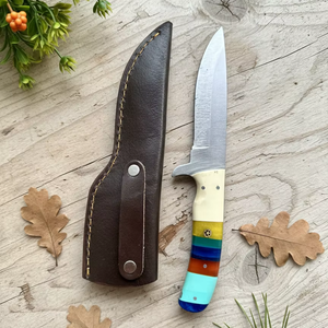 Juego de Cuchillos de Cocina de Cuatro Piezas Forjados en Acero Inoxidable, Ligeros, Duraderos, Multifuncionales, Ambidiestros, de Hoja Fija - Product Image 3