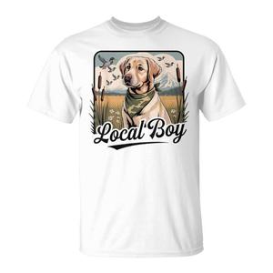 Camiseta Polo Vintage con Diseño de Perro Labrador en Escena de Atardecer en Pantano, Producto Promocional Premium - Product Image 1