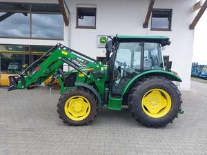 Tracteur John Deere 110 CV 4RM à transmission par engrenages avec pompe et boîte de vitesses à vendre - Product Image 4