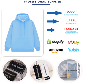 เสื้อฮู้ดผู้ชายผ้าคอตตอนผสมเสื้อฮู้ดเปิดไหล่360กรัมออกแบบได้ตามต้องการ - Product Image 4