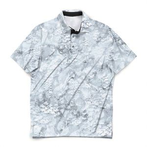 Logo personnalisé pour hommes imprimé Sports d'été Polyester Spandex sec pour Polo T-Shirt pour le golf Impression numérique - Product Image 6