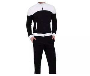 High Grade <b>Men's</b> Contrast Tracksuit Stand Collar Zipper <b>Jacket</b> <b>Slim</b> <b>Fit</b> Jogger Set Custom Print Sportswear Breathable Sweatsuits - Product Image 3
