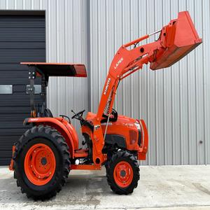 Venta al por mayor Nuevo para Kubota L4701 4x4 Tractor sobre orugas de servicio pesado 4x4 con enganche y pala cargadora para trabajo agrícola ¡Compre ahora! - Product Image 5