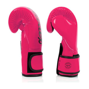 Guantes de boxeo profesionales Fairtex Logotipo y diseños personalizados Guantes de boxeo de buena calidad hechos con guantes de combate de cuero genuino - Product Image 4