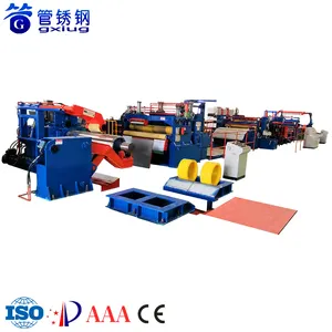 GXG Technology Stainless Steel Sheet Steel Coil Cutting Slitting Machine