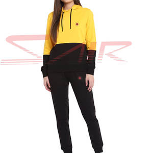 Offre Spéciale – Ensemble de Survêtement Sportif Personnalisé pour Femme, 2 Pièces, Haute Qualité, 100% Coton, Grande Taille, Respirant, Réversible, Idéal Hiver - Product Image 1