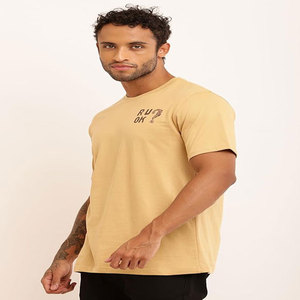 Fabricant de t-shirts unis 100% coton de haute qualité personnalisés pour hommes T-shirts vierges grande taille pour hommes - Product Image 6