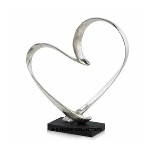 Modern Abstract Aluminum Metal <b>Acrylic</b> Base Tree Design <b>White</b> Finished Sculpture Customizable Unique - Product Image 5