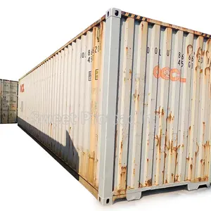 Contenedores de carga usados de 40 pies, comercio de almacenamiento de contenedores usados de China a Miami y Florida, contenedores de EE. UU. a la venta