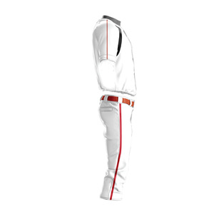 Maillot et pantalon de baseball boutonné respirant à séchage rapide Fabricant d'uniformes de baseball personnalisés au Pakistan - Product Image 5