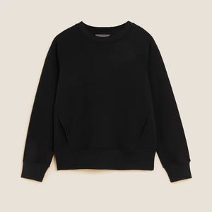 Sweat-shirt à col rond pour femme, prix avantageux, meilleur matériau, nouveau design, coton, vêtement décontracté pour l'hiver avec logo sur le devant - Product Image 6