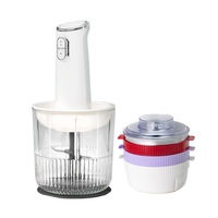 MeiShengFa OEM 300W 1.3L hachoir alimentaire mini robot de cuisine rechargeable hachoir à viande