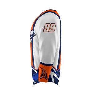 2025 maillots de hockey sur glace haute Performance uniformes d'équipe personnalisés polyester durable respirant OEM ODM approvisionnement d'usine - Product Image 3