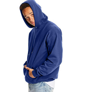 Sweat à capuche en molleton de coton 100% de qualité supérieure pour hommes, 340 GSM, imprimé pour l'hiver, techniques de teinture unie - Product Image 2