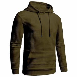 Nouvelle arrivée hommes sweats à capuche goutte épaule léger épais coton polaire sport sweats à capuche - Product Image 4