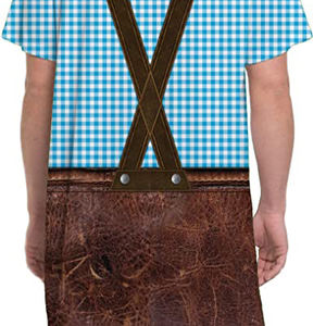 Pantalones cortos bávaros hechos a medida de alta calidad unisex, prendas estampadas de cuero de diseñador original, última moda directa de fábrica - Product Image 5