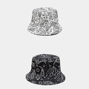 Reversible Bucket Hats Custom 100% Cotton Retro Pattern Bucket Hat for Unisex Unique Style Bucket Hats - Product Image 3