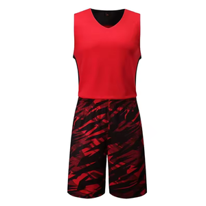 Uniforme de baloncesto personalizable de poliéster para hombre, conjunto de chica de talla grande, último diseño, logotipo personalizado, bordado, ropa deportiva transpirable - Product Image 4
