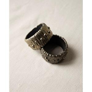 Ensemble de 2 anneaux de serviette en métal de haute qualité, écologiques, pour mariage, restaurant, porte-serviettes décoratif avec couleur personnalisée - Product Image 5