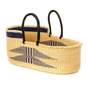 Baby <b>shower</b> gift seagrass newborn <b>basket</b> wholesale prices natural straw sea grass babies <b>baskets</b> - Product Image 1