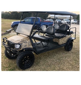 Carrito de golf elevado premium de 4 plazas en venta, vehículo eléctrico de alto rendimiento para hoteles, resorts y transporte al aire libre. - Product Image 5