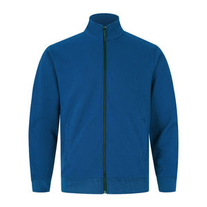 100% alta calidad respetuoso con el medio ambiente peso pesado transpirable de larga duración Invierno Azul liso manga completa chándal ajuste Regular lavado - Product Image 2