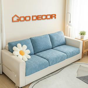 Ofertas de fábrica 1 1 3 Juego de fundas de sofá Fundas de cojín suaves a prueba de polvo para sofá Hecho en Vietnam Fabricante para sala de estar - Product Image 5