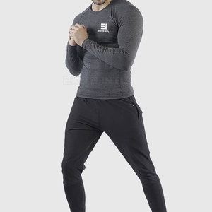 Camiseta de Compresión Ajustada para Hombre, Control de Abdomen, Camiseta Deportiva, Control de Grasa Abdominal, Moldeador Corporal de Compresión - Product Image 5