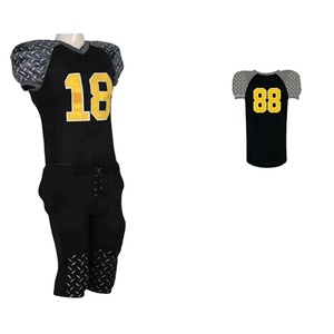 Uniforme de Fútbol Americano Personalizable y Cómodo, Ropa Deportiva con Material de Spandex/Algodón, Diseño Transpirable y de Secado Rápido - Product Image 4