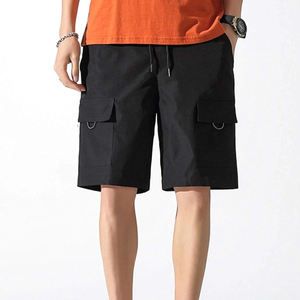 Ensemble short et t-shirt décontracté d'été pour homme, 100 % coton, imprimé numérique écologique, satin personnalisé - Product Image 1