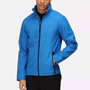 Chaquetas Softshell para Hombre, Color Azul, Novedad, Venta al por Mayor, Resistentes al Viento, para Correr, Impermeables, con Cuello Alto - Product Image 6